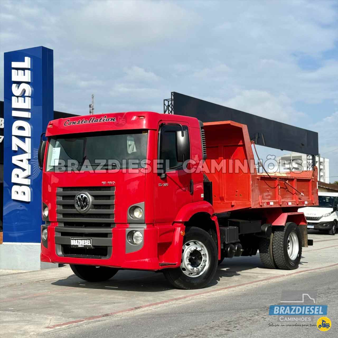 CAMINHAO VOLKSWAGEN VW 15180 Caçamba Basculante Toco 4x2 Brazdiesel Caminhões JOINVILLE SANTA CATARINA SC
